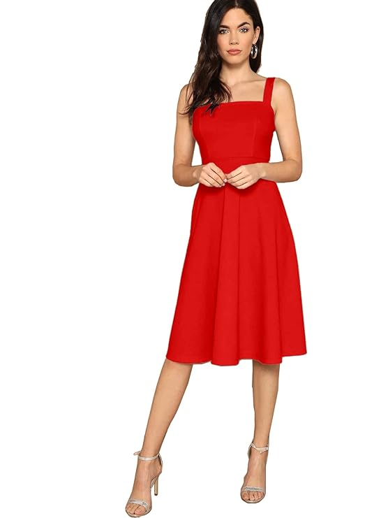 Women Fit and Flare Dress