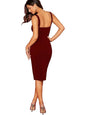 Women Solid Bodycon Dress