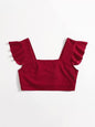 Women Regular Fit Square-Neck Top
