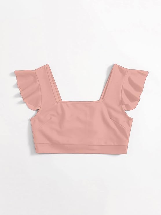 Women Regular Fit Square-Neck Top