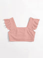 Women Regular Fit Square-Neck Top