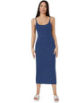 Shoulder Straps Sleeveless Bodycon Midi Dress