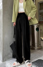 Women Relaxed Polyester Trousers