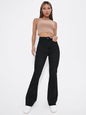 Women High-Rise Stretchable Denim Flared Jeans